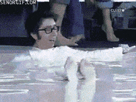 walk on water wtf GIF by Cheezburger