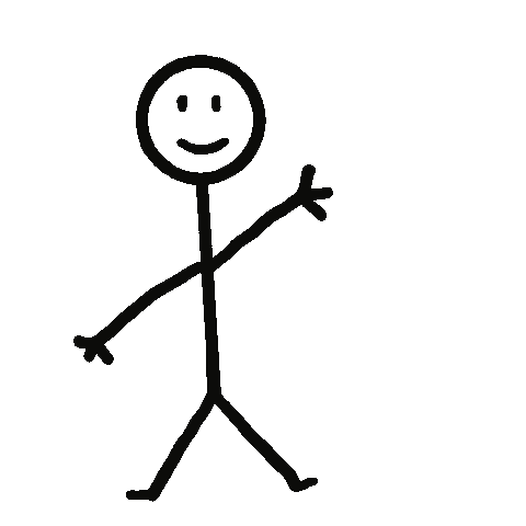 Happy Sticker