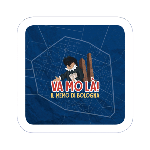 Boh_Edizioni bologna tridente nettuno boh edizioni Sticker