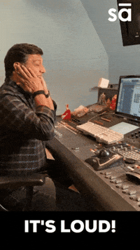 sudeepaudio mixing sudeepaudio too loud sudeep audio GIF