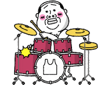 Rock Band Sticker