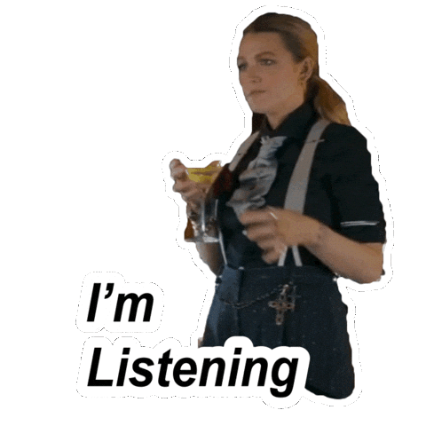 Tell Me More I See You Sticker by Blake Lively Fan