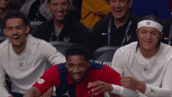 Shocked Donovan Mitchell GIF by NBA
