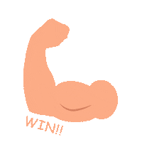 spierkliniek sport fit massage leeuw Sticker