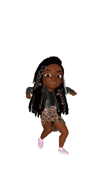 Girl Menininha Sticker