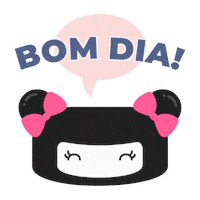 Bom Dia Ninja Sticker by Lacinjas