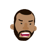 Bbb Barba Sticker by yogomotion