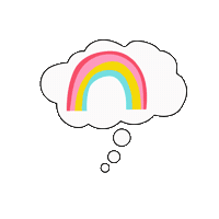 itsdeannaseymour rainbow cheers new post unicorn Sticker