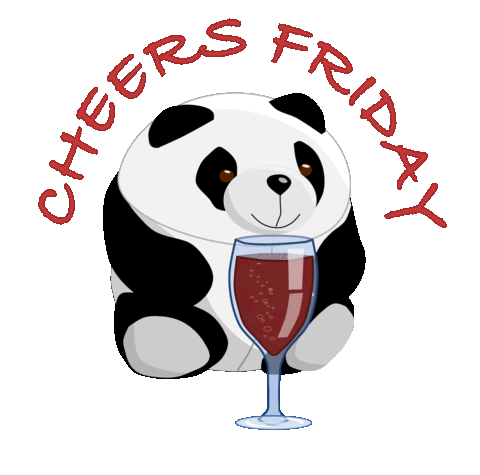 Cheers Friday Sticker