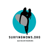 surfingmoms mom community california surf Sticker