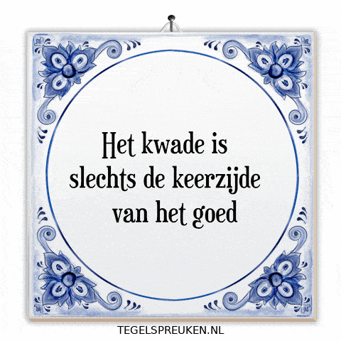 Wijsheid Reflectie GIF by Tegelspreuken.nl