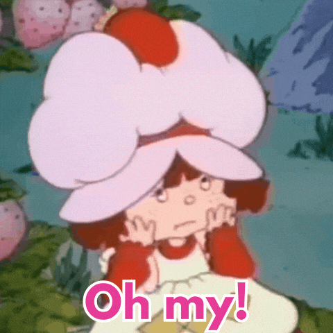 Oh My Omg GIF by Strawberry Shortcake