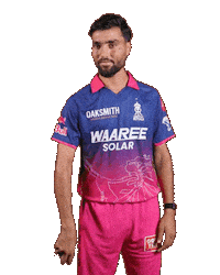Halla Bol Pink Sticker by Rajasthan Royals