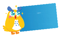 bird post Sticker by Edutore by Gramedia