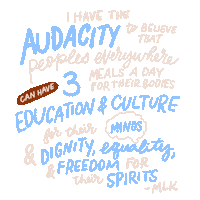 Civil Rights Quote Sticker by All Better