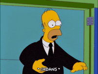 Shocked Episode 9 GIF by The Simpsons