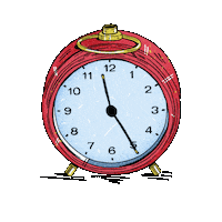Time Clock Sticker