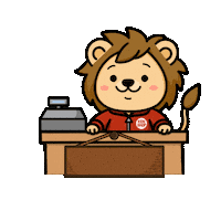 Lion Kenny Sticker by KenShop SG