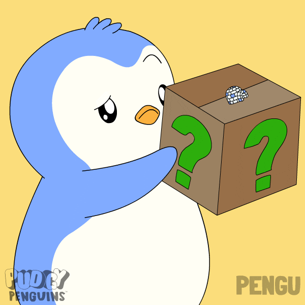 Question Mark Penguin GIF by Pudgy Penguins