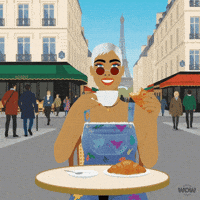 Happy Drinking Coffee GIF by World Of Women