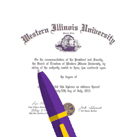 school college Sticker by Western Illinois University