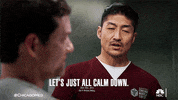 Lets Just All Calm Down GIF by One Chicago