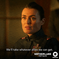 Season 2 Reaction GIF by Motherland: Fort Salem