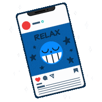 Happy Social Media Sticker