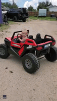 Colorado Baby Shows Impressive Driving Skills