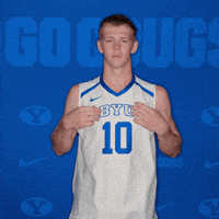 Ncaa Volleyball Go Cougs GIF by BYU Cougars