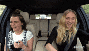 applemusic damn apple music sophie turner carpool karaoke GIF