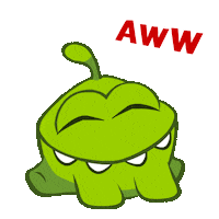 Girl Wow Sticker by Om Nom