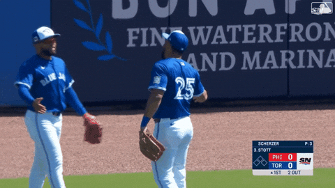 Spring Training Good Job GIF by Toronto Blue Jays