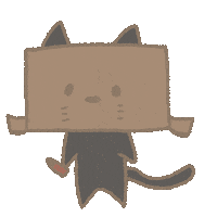 Cat 貓 Sticker by polu
