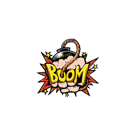 Boom Sticker by DrFabilus