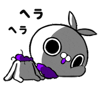 うさぎ 笑 Sticker by クレイジー闇うさぎ