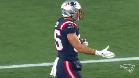 Happy Football GIF by New England Patriots