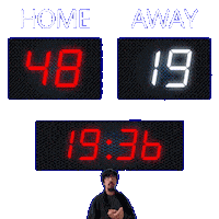 19 Away Sticker