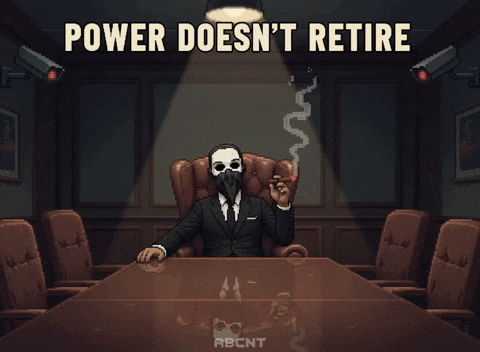 Retire Chairman Of The Board GIF by ABCNT