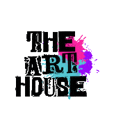 TheArtHouse splat paint art house paint splat Sticker