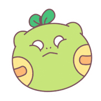 Nervous Sweat Sticker by Pog