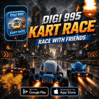 Game Night Kart Racing GIF by Digi 995