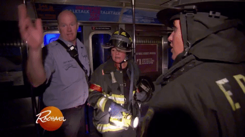 train subway GIF by Rachael Ray Show
