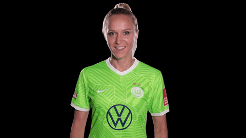Happy Turid Knaak GIF by VfL Wolfsburg