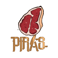 Bbq Meat Sticker by paolopirascom