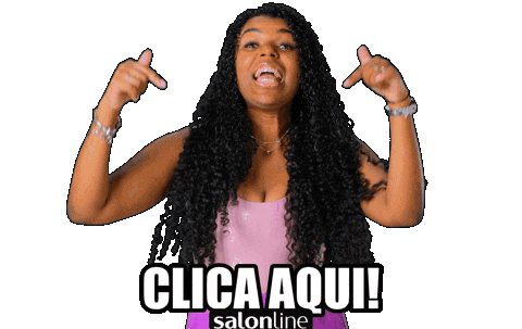 Clica Aqui Click Here Sticker by Salon Line