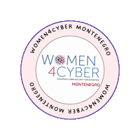 Women4CyberMontenegro cyber cybersecurity w4cmne women4cybermontenegro Sticker