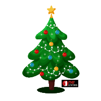 Christmas Tree Sticker by OneLiving