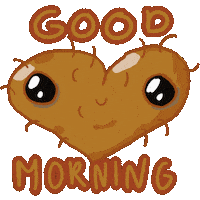 zsuzsannatrk love heart kiss good morning Sticker