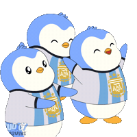 Vamos Argentina World Cup Sticker by Pudgy Penguins